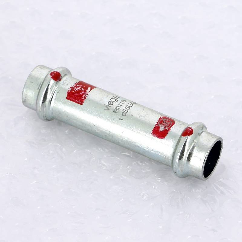 Муфта надвижная пресс Viega Prestabo оцинкованная сталь 15 мм 558055