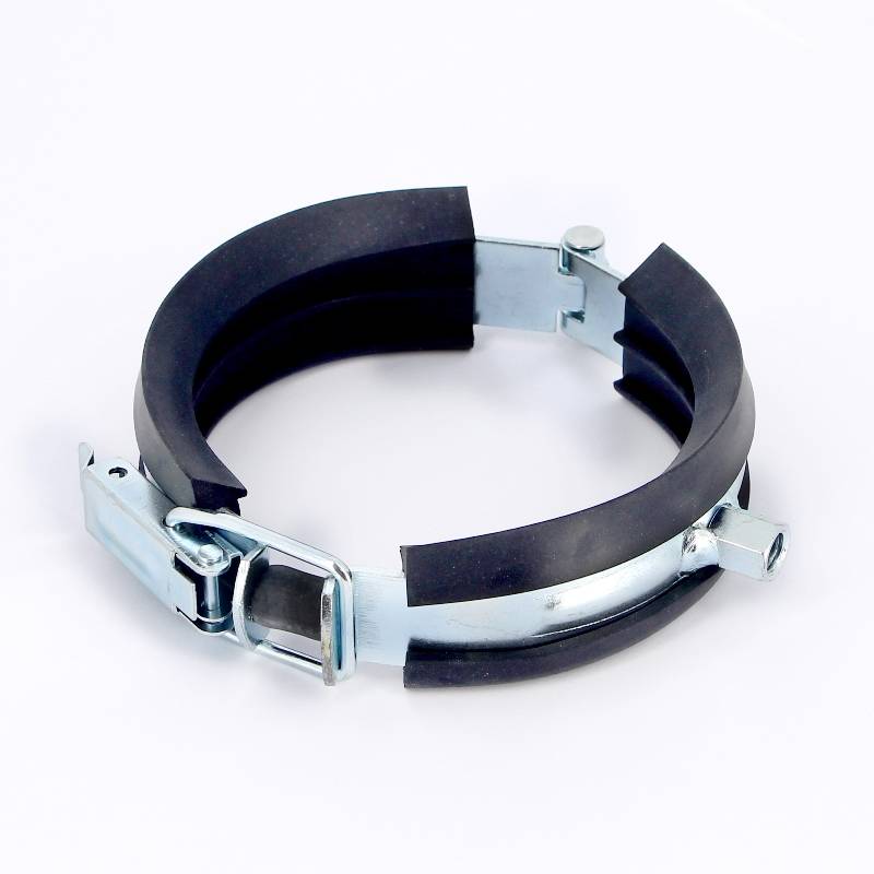 Хомут канализационный REHAU RAUPIANO PLUS обжимной на защелке 110 мм M8/M10 120029