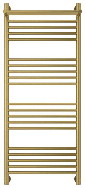 Полотенцесушитель водяной Сунержа Богема+ с 1 полкой 500x1200 мм состаренная латунь 051-0223-1250