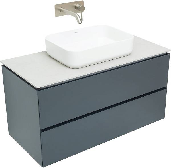 Тумба под раковину Allen Brau Infinity 100 см матовый антрацит 1.21003.AM