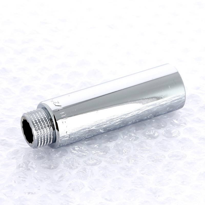 Удлинитель НВ хромированный Uni-Fitt 1/2 x 80 мм 657C2080