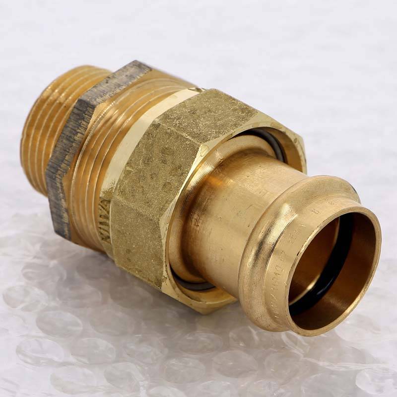 Муфта разъёмная пресс-Н бронза Viega Sanpress 28x1 120047