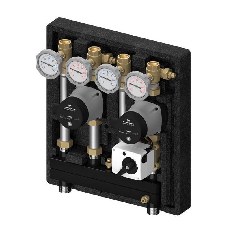 Насосно-смесительный модуль Meibes Kombimix UK_MK без насосов и сервопривода M26102EAOSRU