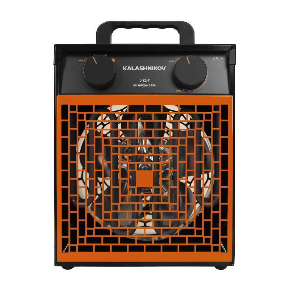 Тепловая пушка электрическая Kalashnikov KVF-E5-12 5 кВт KVF-E5-12