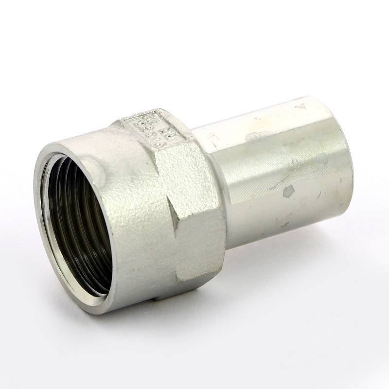 Вставка с внутренней резьбой Viega Sanpress Inox 22x3/4 нержавеющая сталь 436834