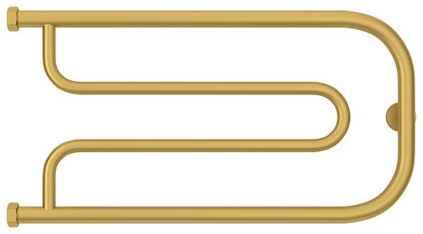 Полотенцесушитель водяной Сунержа Гусли 650x320 мм матовое золото 032-0009-3265