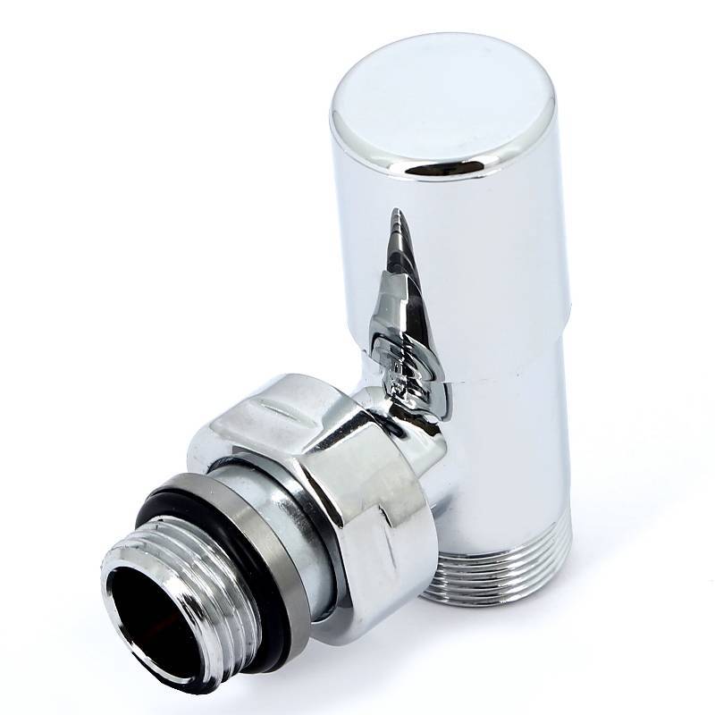 Вентиль обратный Carlo Poletti New-Smart угловой НН 1/2 x M24x19 хром V77210B