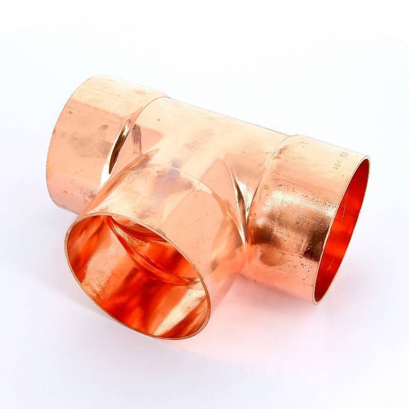 Тройник медный под пайку Viega 108 мм 151003