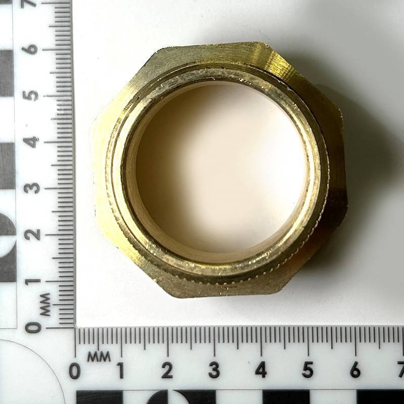 Ниппель редукционный LD Pride 1 1/2 x 1 1/4 латунь LD.65.503.40х32