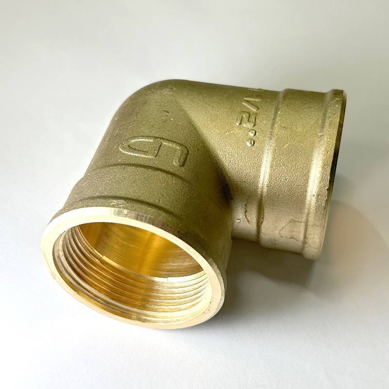 Угол резьбовой 90° ВВ LD Pride 1 1/2 латунь LD.65.512.40