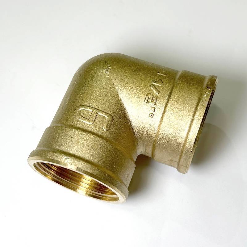 Угол резьбовой 90° ВВ LD Pride 1 1/2 латунь LD.65.512.40