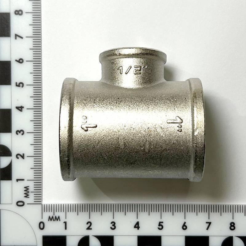 Тройник резьбовой переходной LD 1x1/2x1 ВВВ латунь LD.65.523.25x15x25