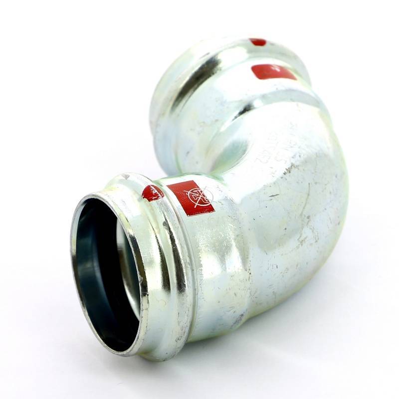 Угол 90° пресс Viega Prestabo оцинкованная сталь 35 мм 558161