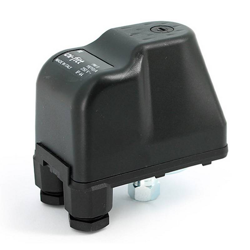 Реле давления Uni-Fitt PM 5 с накидной гайкой 1/4 1-5 бар 261D0105