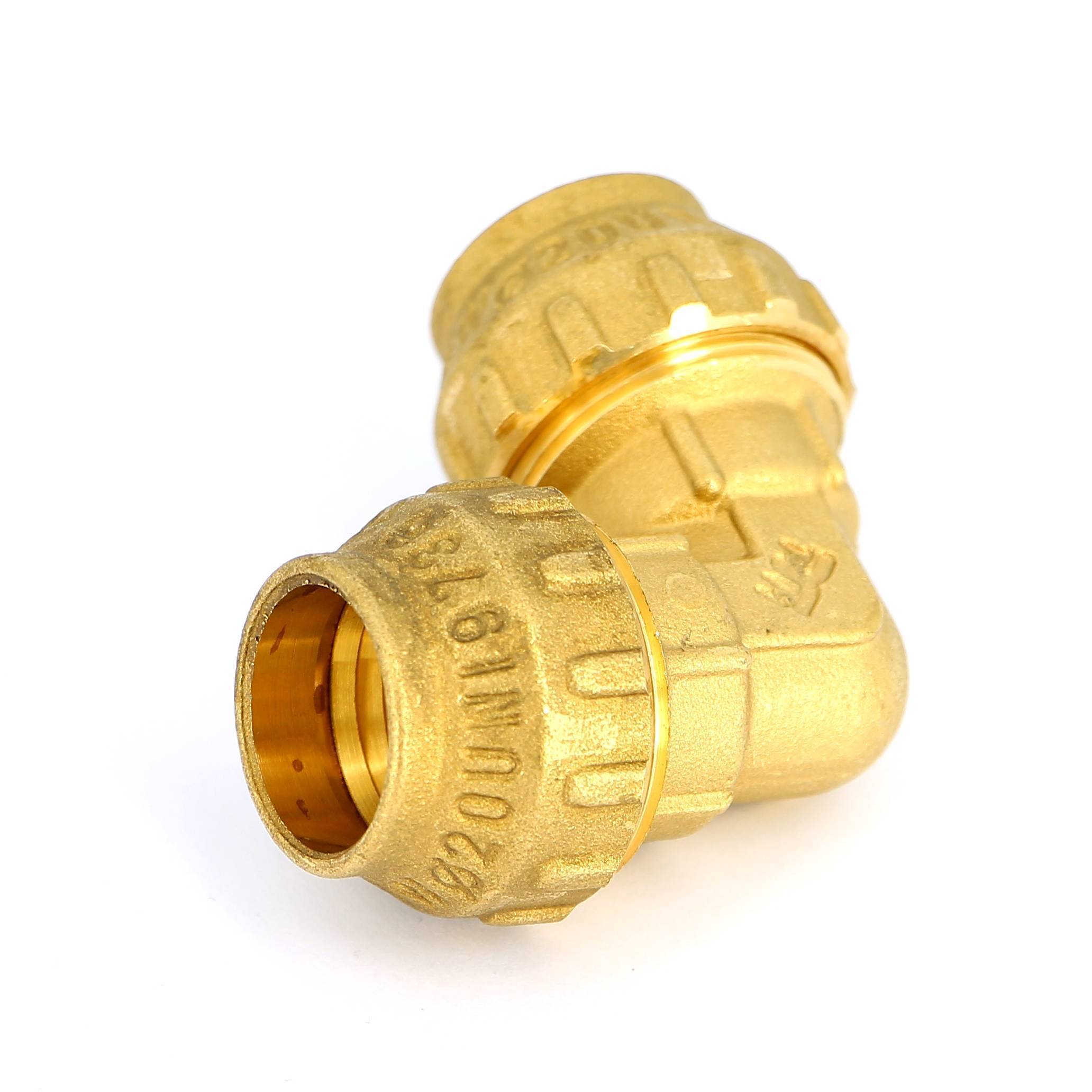 Угол обжимной Tiemme 20х20 мм для ПНД труб 3400037