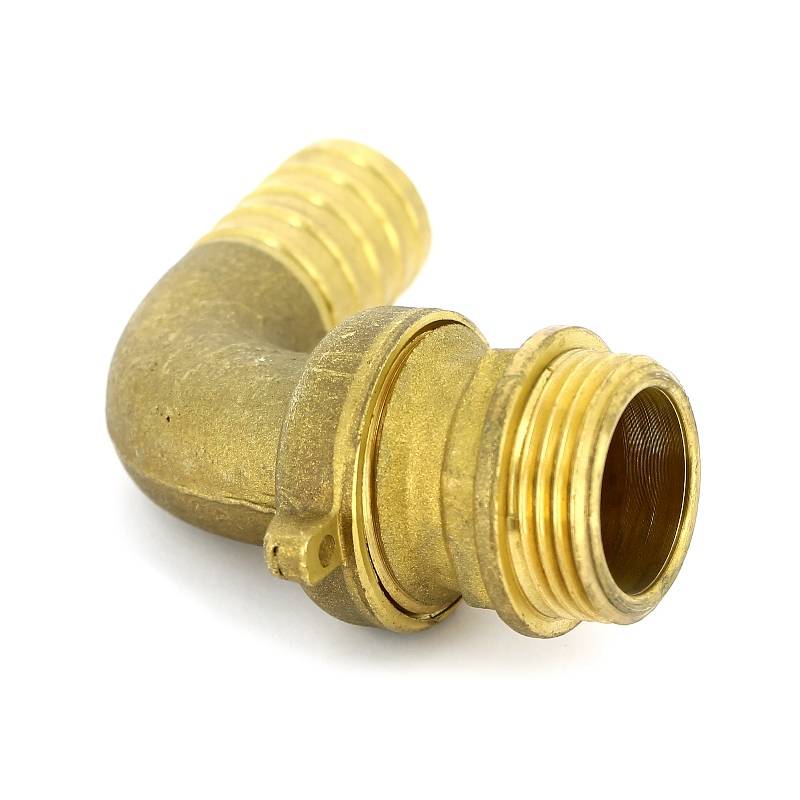 Штуцер для шланга Tiemme 1503 1/2 наружная резьба угловой разъемный 1500490