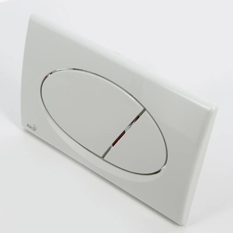 Кнопка смыва Alcaplast M70 белая M70