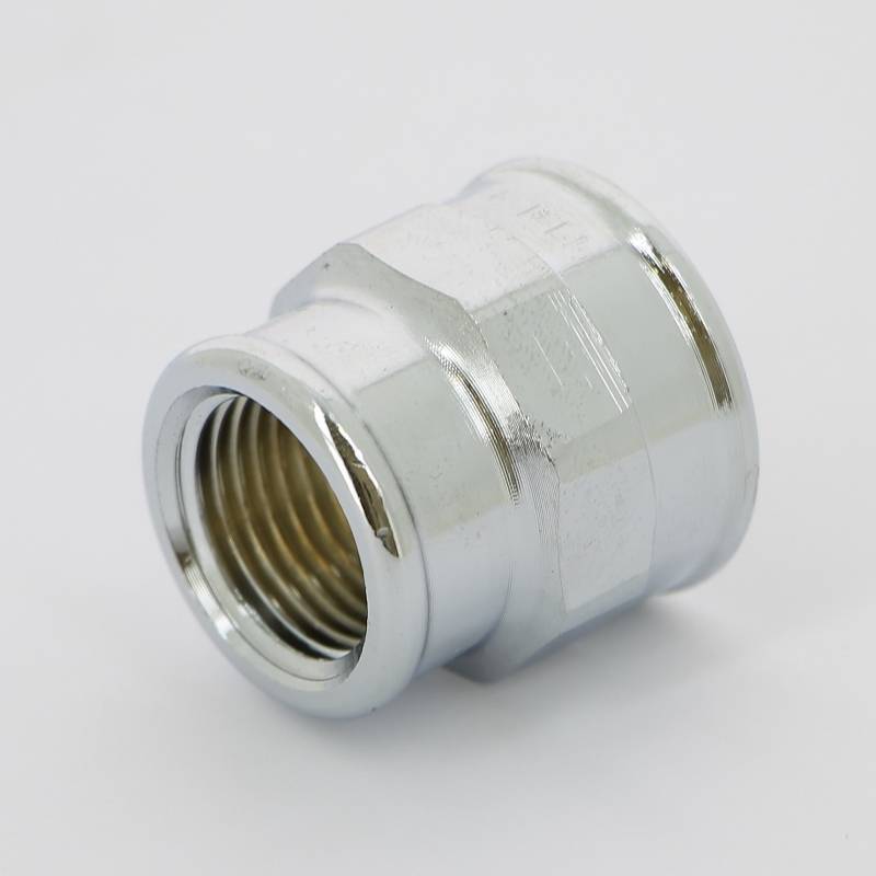 Муфта ВВ переходная Viega 3240 3/4x1/2 бронза хромированная 447823