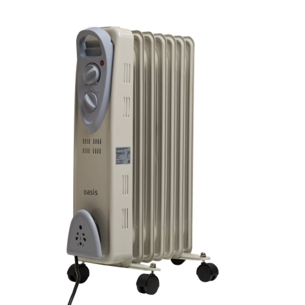 Масляный радиатор Oasis US-15 1500 Вт 7 секций 9914