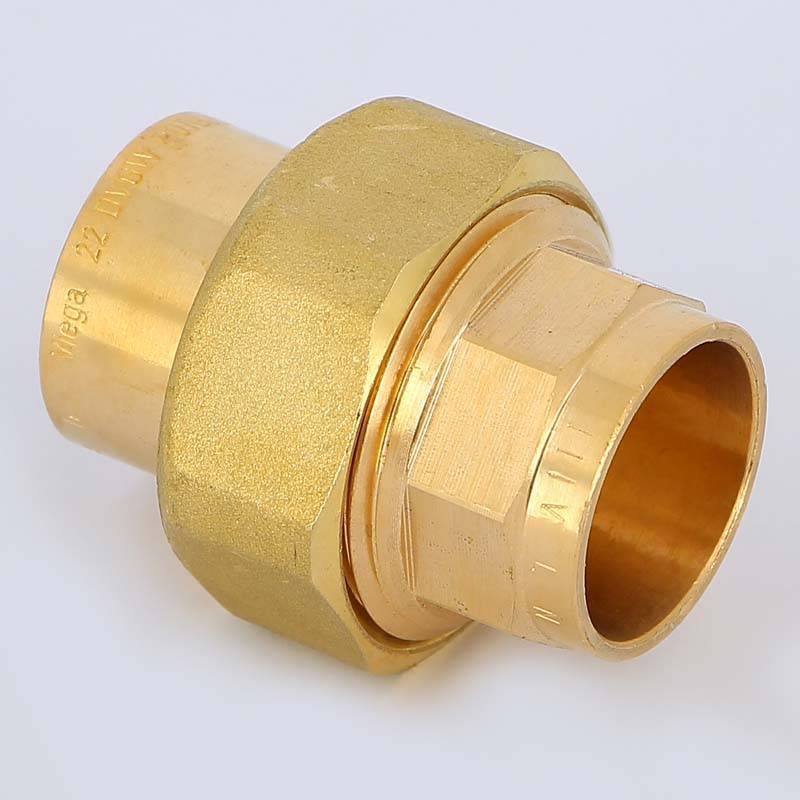 Разъемное соединение Viega 94343 пайка-пайка с плоской прокладкой 22 мм 116583