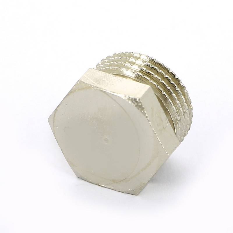 Заглушка никелированная Tiemme 1/2 наружная резьба 1500172