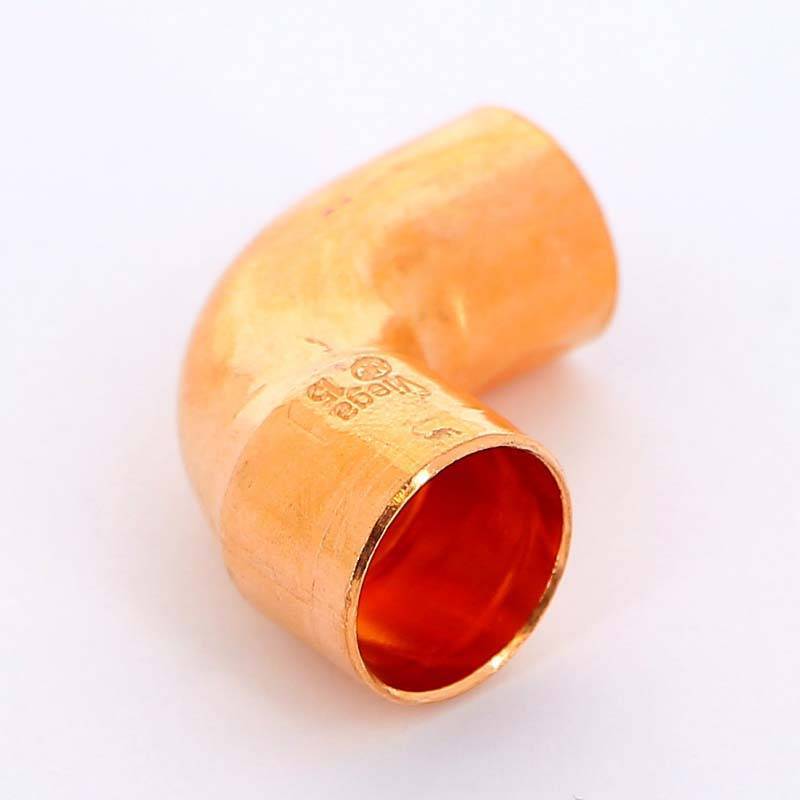 Угол медный 90 градусов однораструбный под пайку Viega 15 мм 100414