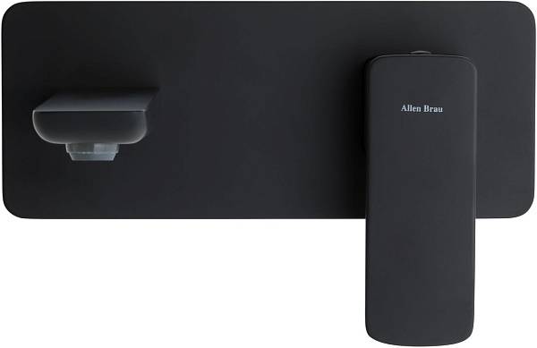 Смеситель для раковины Allen Brau Infinity с внутренней частью черный матовый 5.21003-31