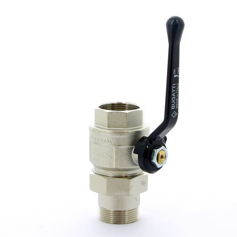 Кран шаровой Bugatti New Jersey 1 1/2 НВ с разъемным соединением рычаг 09200007