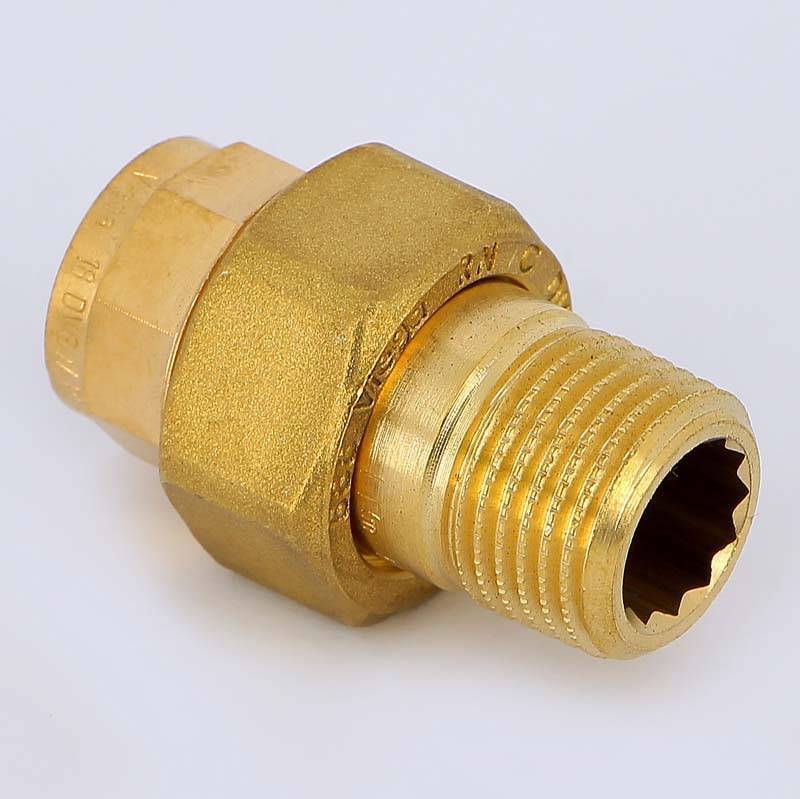 Разъемное соединение Viega 94341G пайка — наружная резьба с коническим уплотнением 18х1/2 109042