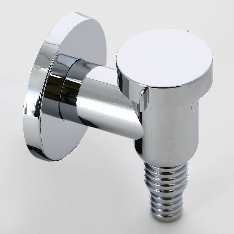 Сифон для стиральной машины Alcaplast наружный пластиковый хром APS1