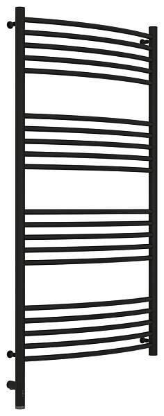 Полотенцесушитель электрический Сунержа Богема 3.0 600x1200 мм левый матовый черный 31-5802-1260