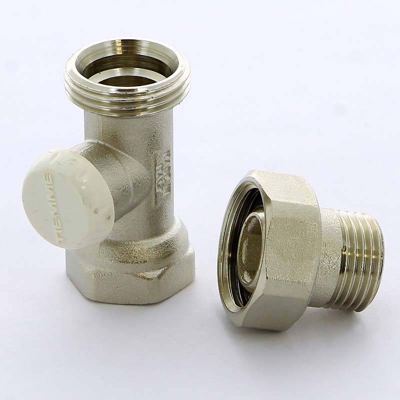 Вентиль радиаторный обратный прямой Tiemme EXCEL 1/2 НВ 3230003