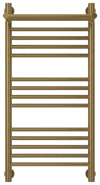 Полотенцесушитель водяной Сунержа Богема+ с 1 полкой 400x800 мм состаренная бронза 05-0223-8040