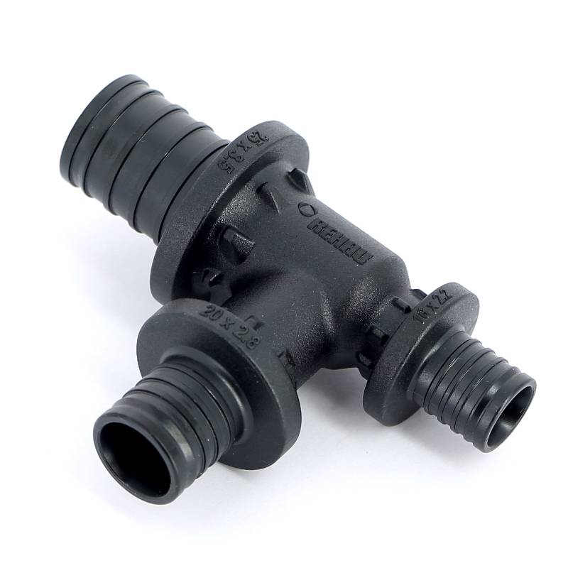 Тройник редукционный REHAU Rautitan PX 25x20x16 мм 11600841001