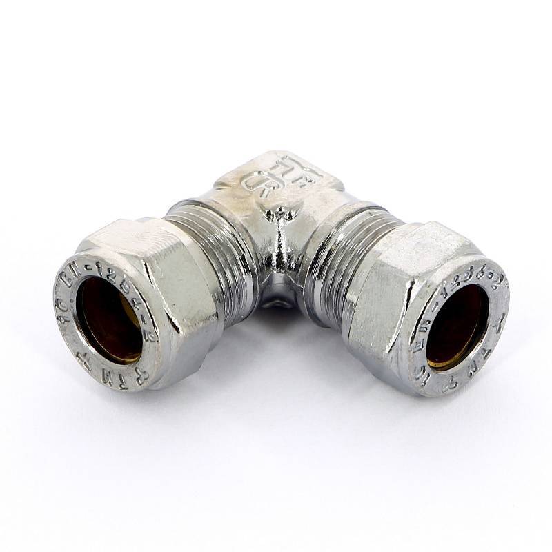 Угол обжимной Tiemme 10 мм хромированный 1130037