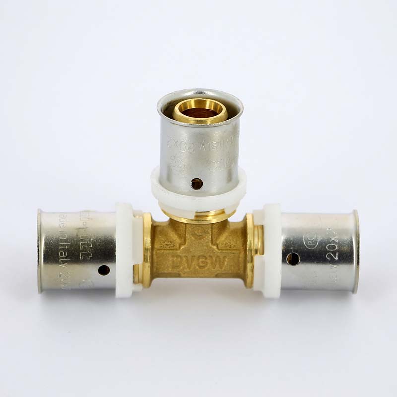 Тройник пресс Uni-Fitt 20 мм 706G7770