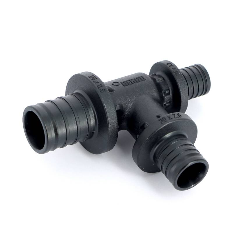 Тройник редукционный REHAU Rautitan PX 25x20x16 мм 11600841001