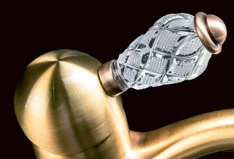 Смеситель для биде Boheme Crystal бронза 306-CRST