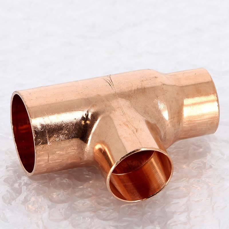 Тройник медный Viega под пайку 35х28х28 мм 110727