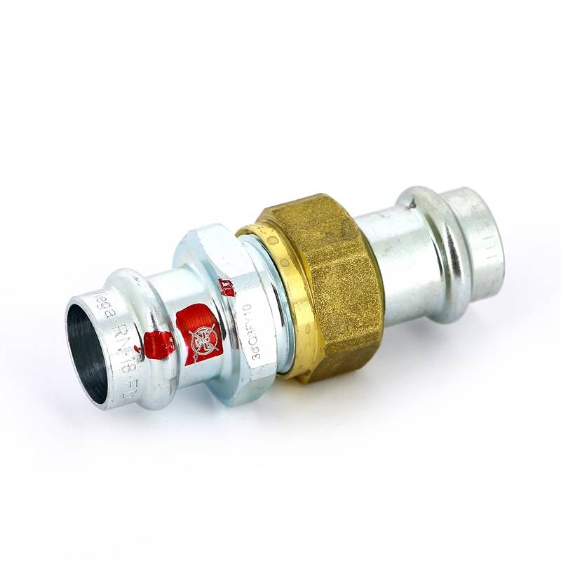 Муфта разъемная Viega Prestabo 18 мм пресс оцинкованная сталь 559311