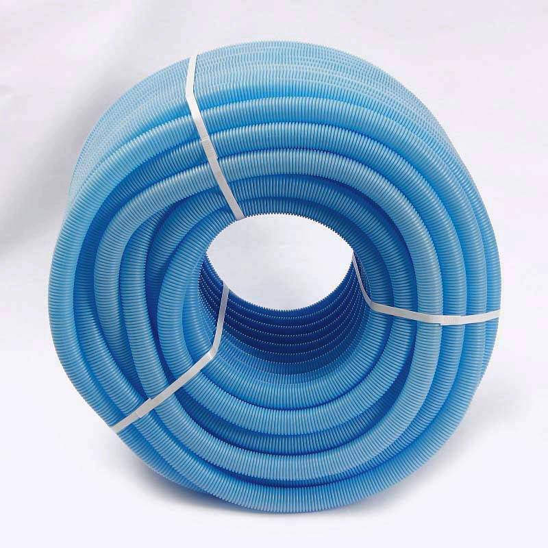 Труба гофрированная Uni-Fitt синяя 35 мм для труб 26 мм бухта 50 м 583B3505