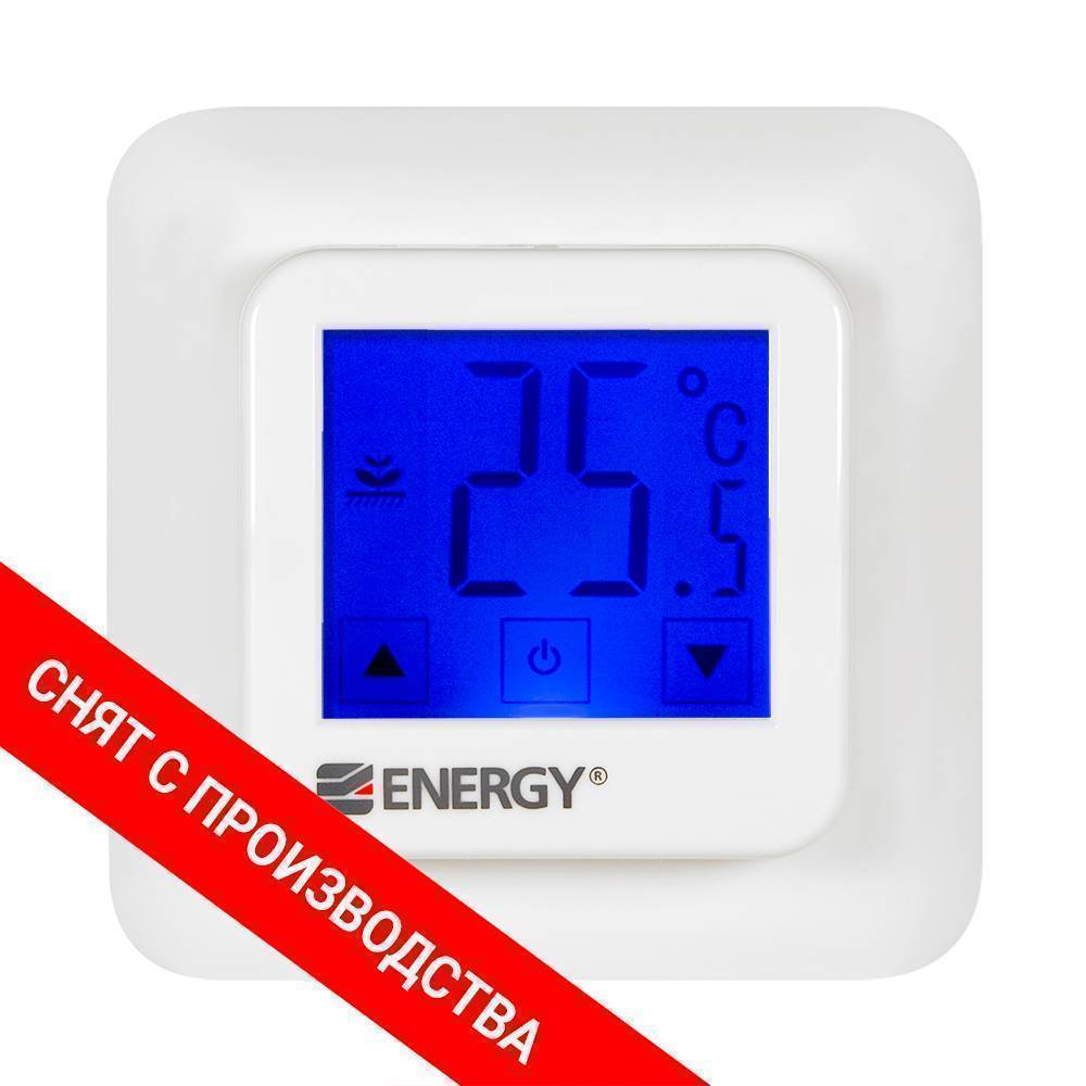 Терморегулятор электронный Energy TK07 сенсорный с ЖК-дисплеем TK07