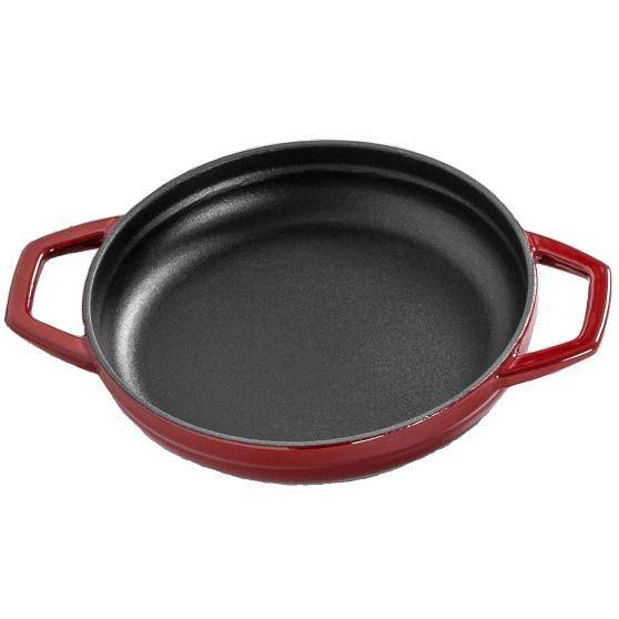 Сковорода с двумя ручками Hascevher KTV 19 см Red A625519