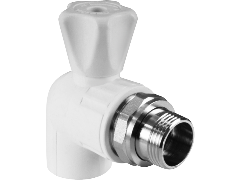 Кран шаровой для радиатора угловой VALFEX 25 мм x 3/4 1150570