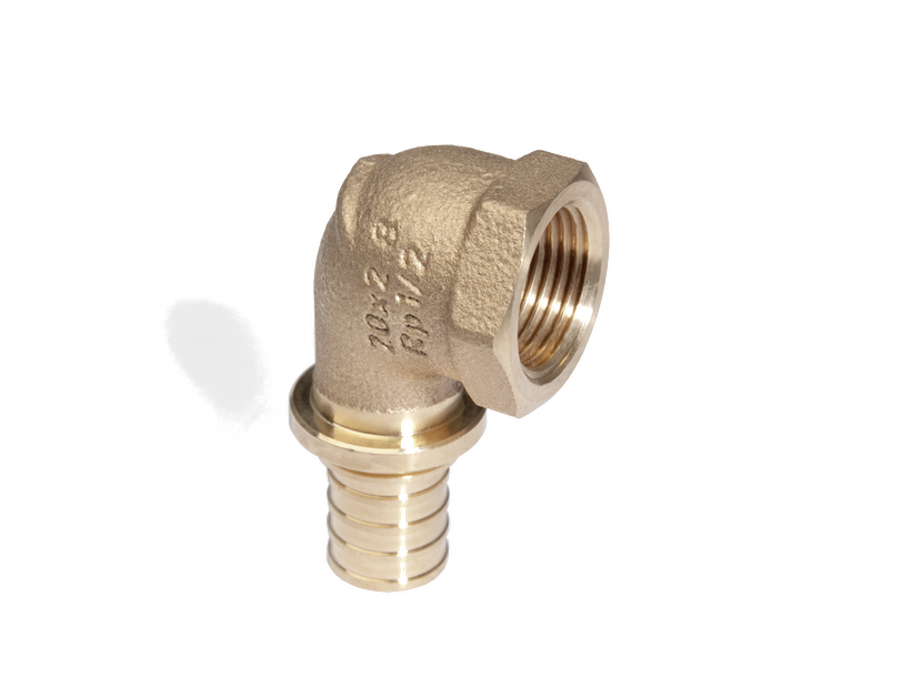 Угольник-переходник REHAU RAUTITAN RX+ с внутренней резьбой 16-Rp 1/2 13660941001