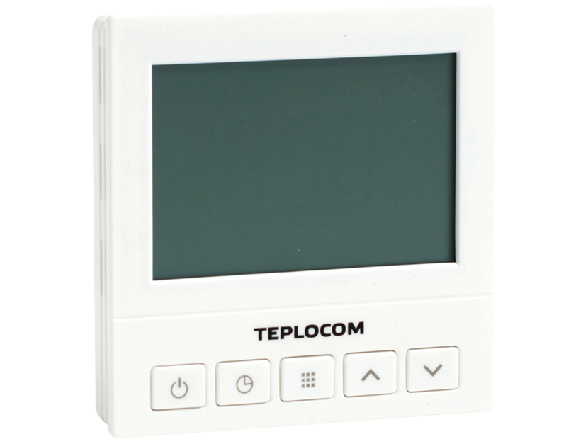 Термостат комнатный TEPLOCOM TS-Prog-220/3A проводной программируемый TS-Prog-220/3A
