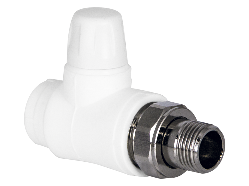 Клапан запорный прямой TEBO PP-R 25x3/4 70103025