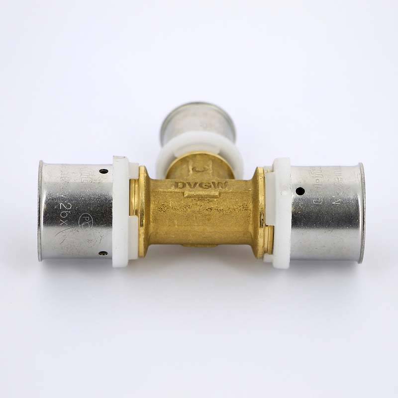 Тройник пресс Uni-Fitt 26х20х26 мм 706G8780