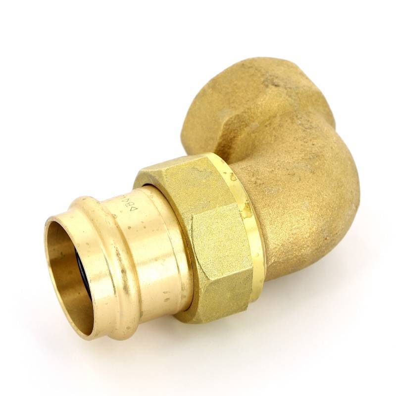 Угол пресс 90° разборный IBP B Press 42х1 1/2 ВР бронза P4096G04212000