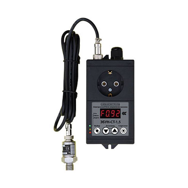 Блок управления насосом Акваконтроль ЭБУН-Ст-1.5 7136121100